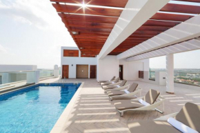 Luxury Studio Apartments with Rooftop Swimming Pool at The Gallery, East Legon Accra